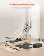 Elegantiškas Pilates Reformeris iš Klevo Medžio, Reguliuojamas, Iki 181,44 kg - Image 3