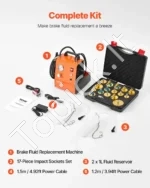 Elektrinis Stabdžių Skysčio Keitimo Įrenginys (220 V/12 V), Reguliuojamas Slėgis 0,6-3,0 Bar - Image 7