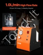 Elektrinis Stabdžių Skysčio Keitimo Įrenginys (220 V/12 V), Reguliuojamas Slėgis 0,6-3,0 Bar - Image 2