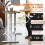 Elektrinis Stalo Rėmas, Baltas, 80 kg, Vieno Variklio, Aukštis 70–117 cm, Plotis 95–158 cm - Image 5