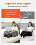 Ergonomiška Skaitymo Pagalvė, 61 x 53.3 x 29 cm, Pilka - Image 5