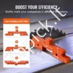 Frezavimo Stalo Tikslumo Juostos (14 dalių), Aliuminio Luiteliai, Aukščio ir Gylio Matavimas - Image 5