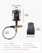 Galinga Juvelyrinė Lanksčiojo Veleno Šlifavimo Mašinėlė su Pėdalu, 1200W, 30000 Aps./min - Image 7