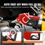 Galinga Kuro Perpumpavimo Pompa 12V DC, 37.8 L/min, 1/4 AG, Savaime Užsipildanti, 4 m Žarna, Dyzelinas/Žibalas/Transformatorinė Alyva, 20.5 x 15 x 11.7 cm - Image 2