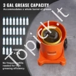 Galinga Pneumatinė Tepalo (Tepimo) Pompa su 12 L talpa, 0.6–0.8 MPa, 330 x 300 x 795 mm - Image 4