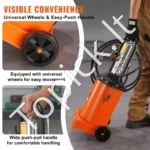 Galinga Pneumatinė Tepalo (Tepimo) Pompa su 12 L talpa, 0.6–0.8 MPa, 330 x 300 x 795 mm - Image 5