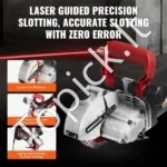 Galinga Sieninių Griovelių Freza su Lazeriu, 2500 W, Pjovimo Gylis 34 mm - Image 2