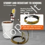 Galinga Tepalo (Tepimo) Pompa, Aliuminio Lydinio, 50:1 Slėgio Santykis, 396 cm Aukšto Slėgio Žarna, 125 x 115 x 680 mm - Image 3