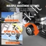 Galingas Beoris Dažymo Purkštuvas su Ratukais 750W / 3000 PSI, Maks. 1.2 L/min - Image 4