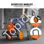 Galingas Beoris Diafragminis Dažymo Aparatas Su Vežimėliu, 1100 W, 2000 PSI, 2,0 L/min - Image 5