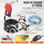 Galingas Dyzelino Siurblys 12V, 30 L/min, 1/5 AG, Ketaus Korpusas, 4 m Išleidimo Žarna - Image 5