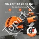 Galingas Elektrinis Betono Pjūklas Trintuvė 2800 W, Didelis Diskas 356 mm, Pjovimo Gylis 127 mm - Image 2