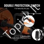 Galingas Elektrinis Betono Pjūklas Trintuvė 2800 W, Didelis Diskas 356 mm, Pjovimo Gylis 127 mm - Image 4