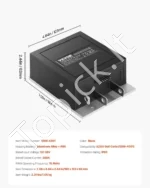 Galingas Golfo Vežimėlio Greičio Valdiklis EZGO (Controller) 1206-4301, 36V 350A - Image 7