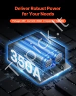 Galingas Golfo Vežimėlio Greičio Valdiklis EZGO (Controller) 1206-4301, 36V 350A - Image 3