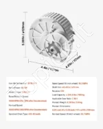 Galingas Nuolatinės Srovės Variklis 450 W / 36 V (3000 APS./min.), dviračiams/kartingams - Image 7