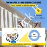 Galingas Profesionalus Beoris Dažymo Purkštuvas Ant Stovo, 1800 W, 3000 PSI, 1,8 L/min - Image 4