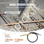 Galingas Rankinis Elektrinis Betono Vibratorius 800 W, Žarnos Ilgis 1,5 m, Strypo Skersmuo 35 mm - Image 2