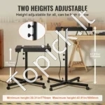 Galingas Šilkografijos Džiovintuvas 3600 W, XL Formato 47 x 63,5 cm, 0-400 ℃ Temp - Image 3