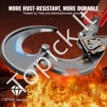 Galingos Replės Dideliems Kabeliams (iki 400 mm²), Rankinis Reketinis Kabelio Kirptuvas 280 mm ilgio - Image 2