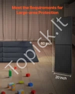 Gimnastikos Salės/Krepšinio Sienos Apsaugos Paminkštinimas: 1500 x 500 x 50 mm - Image 3