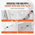 Glaistyklės Laikiklio Rinkinys: Aliuminis Laikiklis + Teleskopinis Nerūdijančio Plieno Kotas (86 cm – 207 cm) - Image 6