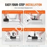 Glaistyklės Laikiklio Rinkinys: Aliuminis Laikiklis + Teleskopinis Nerūdijančio Plieno Kotas (86 cm – 207 cm) - Image 5