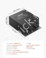 Golfo Vežimėlio Greičio Valdiklis (Controller) EZGO TXT 1206MX-4301, 36V 350A - Image 7