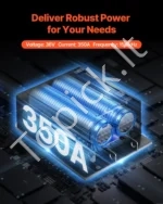 Golfo Vežimėlio Greičio Valdiklis (Controller) EZGO TXT 1206MX-4301, 36V 350A - Image 3