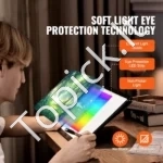 Įkraunama LED Piešimo Lenta A4, 5 Ryškumo Lygiai, Itin Plona, Juoda Spalva, 30.9×21.8 cm - Image 4