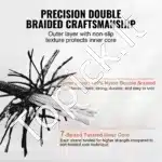 Pinta Nailono Virvė 5 mm x 76,2 m – Juoda, 3,2 kN Atsparumas, 32 Sruogos, Su Ritės Dėklu - Image 6