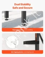 Industrialus Trijų Lygių Konsolinis Stalas. 106 x 30 x 73,5 cm - Image 6