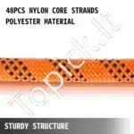 Itin Patvari Dvigubo Pynimo Krovininė Virvė Poliesteris 14 mm x 61 m, 8600 lbs (4 T) Trūkimo Jėga - Image 2