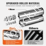 Juvelyro Rankinis Valcavimo Presas 3-in-1: 75 mm Pločio, Reguliavimas nuo 0.03 iki 6.5 mm - Image 4