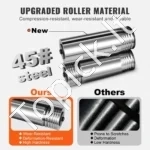 Juvelyro Rankinis Valcavimo Presas 3-in-1: Mini Modelis 45 mm Pločio, Reguliavimas 0–6 mm - Image 5