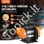 Juvelyro Rankinis Valcavimo Presas 3-in-1: Mini Modelis 45 mm Pločio, Reguliavimas 0–6 mm - Image 2