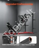 Kombinuota Kojų Preso ir Hack Pritūpimo Mašina, 3 Reg. Kampai (40°/45°/50°), Iki 907 kg - Image 3