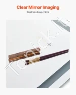 Kompaktiškas Išmanusis LED Vonios Veidrodis 50 x 70 cm, 3 Šviesos Spalvos - Image 5