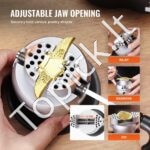 Kompaktiškas Juvelyrinis Sferinis Spaustuvas Graviravimui, 78 mm Skersmu, su Išplėstiniu 70 dalių - Image 4