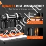 Kompaktiškos Rankinės Odos Staklės: 1.5 T Spaudimas, 260 x 120 mm Plokštė - Image 4