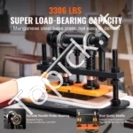 Kompaktiškos Rankinės Odos Staklės: 1.5 T Spaudimas, 260 x 120 mm Plokštė - Image 2