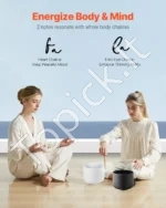 Krištolinių Dainuojančių Dubenelių Rinkinys (2 vnt.), 20,3 cm (A nata) ir 25,4 cm (F nata) - Image 4