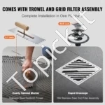 Stačiakampis Dušo Padėklo Rinkinys 152,4 cm x 121,9 cm, 28 mm Storis - Image 6