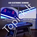 LED Oro Ritulio Stalas 183 cm, Elektroninis Skaičiavimas, Su 2 Ritulio Mušikliais (Pushers) ir 2 Rituliais (Pucks) - Image 5