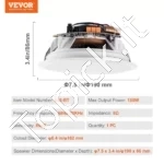 Lubinis Garsiakalbis 150W, Įmontuojamas (190 x 86 mm), Su Bluetooth - Image 6