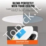 Išplėstinis Lubinių Garsiakalbių Rinkinys (4 vnt.), 150W, Su Bluetooth, 17 cm Skersmuo - Image 4