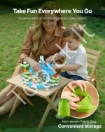 Magnetiniai Konstravimo Blokeliai „Ledynų Pilis“ , 150 Dalių - Image 6