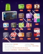 Magnetiniai Konstravimo Blokeliai „Tamsos Pilis“, 100 Dalių Rinkinys - Image 7