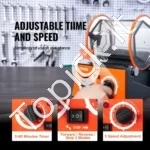 Mini Rotacinis Poliruoklis (Rotary Tumbler) 3 kg (60 W) Juvelyro Mašina - Image 3