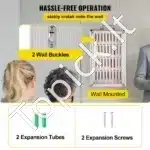 Mobiliųjų Telefonų Laikymo Spintelė Su 36 Skyriais Ir Raktu, Sieninė, 32 x 20 x 51 cm, Aliuminio Lydinio, Sidabrinė - Image 4